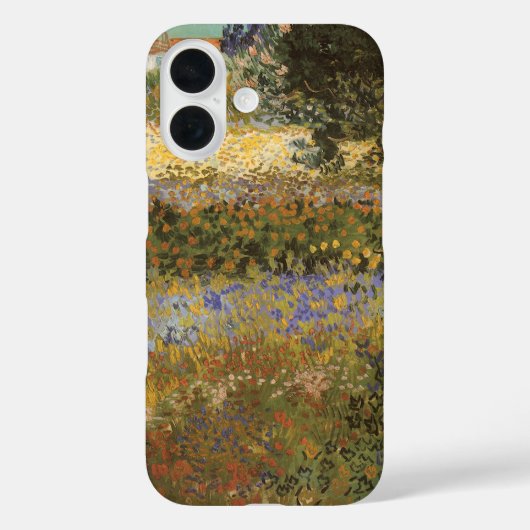 Coques Case-Mate iPhone Vincent van Gogh - Flower Garden (Verso)
