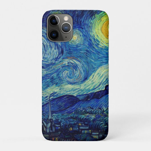 Coques Case-Mate iPhone Vincent Van Gogh "La Nuit étoilée" (Dos)