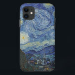 Coques Pour iPhone Vincent van Gogh | La Nuit étoilée, juin 1889<br><div class="desc">VAN GOGH->Post-impressionniste, étoiles, étoile, nocturne, paysage, cloche de l'église, lune, clair de lune, arbre, ciel, cosmique, St, Remy, Provence, Français, Saint-Remy, Post-impressionnisme, iconique\\La nuit étoilée, juin 1889 (huile sur toile), Gogh, Vincent van (188) 53-90) / Museum of Modern Art, New York, USA / The Bridgeman Art Library | Numéro de...</div>