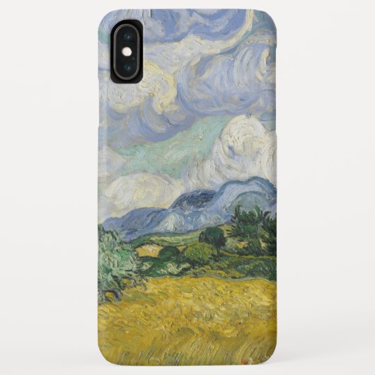 Coques Case-Mate iPhone Vincent van Gogh - Le champ de blé avec les cyprès (Dos)