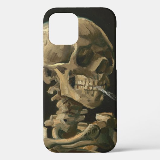 Coques Case-Mate iPhone Vincent Van Gogh - Le crâne avec la cigarette en f (Verso)
