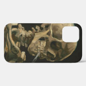 Coques Case-Mate iPhone Vincent Van Gogh - Le crâne avec la cigarette en f (Verso (horizontal))
