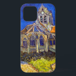 Case-Mate iPhone Case Vincent van Gogh - L'église d'Auvers<br><div class="desc">L'église d'Auvers / l'Eglise à Auvers-sur-oise par Vincent Van Gogh en 1890</div>
