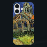 Coques iPhone 16 Vincent van Gogh - L'église d'Auvers<br><div class="desc">L'église d'Auvers (1890) de Vincent van Gogh est un Post impressionnisme vintage de peinture religieuse architecturale. Une femme se promenant le long d'un chemin vers la chapelle du village avec de beaux vitraux. Une scène architecturale de la vie quotidienne. À propos de l'artiste : Vincent Willem van Gogh (1853-1890) était...</div>