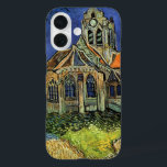 Coques iPhone 16 Vincent van Gogh - L'église d'Auvers<br><div class="desc">L'église d'Auvers (1890) de Vincent van Gogh est un Post impressionnisme vintage de peinture religieuse architecturale. Une femme se promenant le long d'un chemin vers la chapelle du village avec de beaux vitraux. Une scène architecturale de la vie quotidienne. À propos de l'artiste : Vincent Willem van Gogh (1853-1890) était...</div>