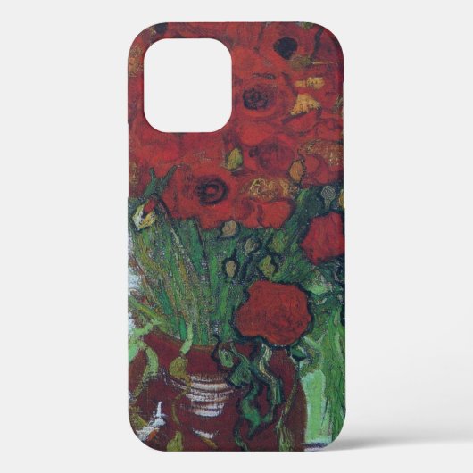 Coques Case-Mate iPhone Vincent Van Gogh - Les pavots et les marais rouges (Verso)