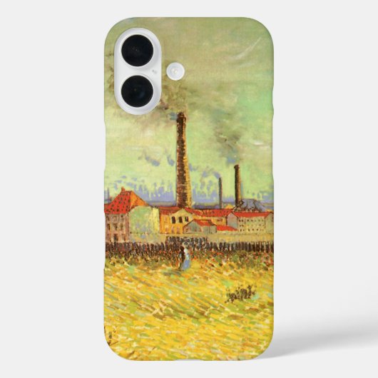 Coques Case-Mate iPhone Vincent van Gogh - Les usines à Asnieres (Verso)