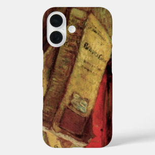 Coques iPhone 16 Vincent van Gogh - Nature morte avec trois livres
