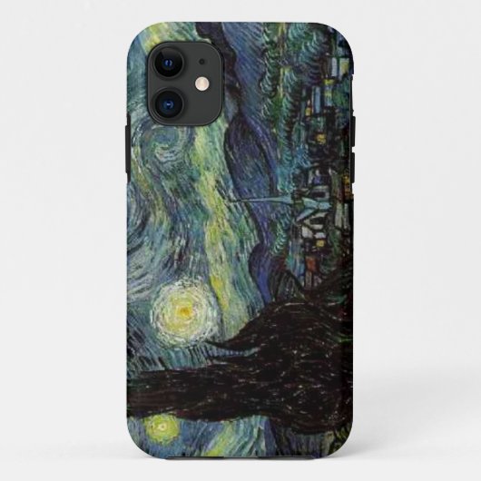 Coques Case-Mate iPhone Vincent van Gogh, Nuit étoilée (Dos)