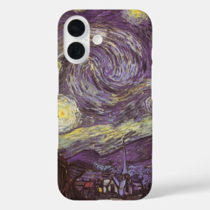 Coques iPhone 16 Vincent van Gogh - Nuit étoilée