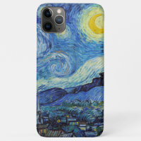 Vincent Van Gogh Nuit Étoilée Art Fin Vintage