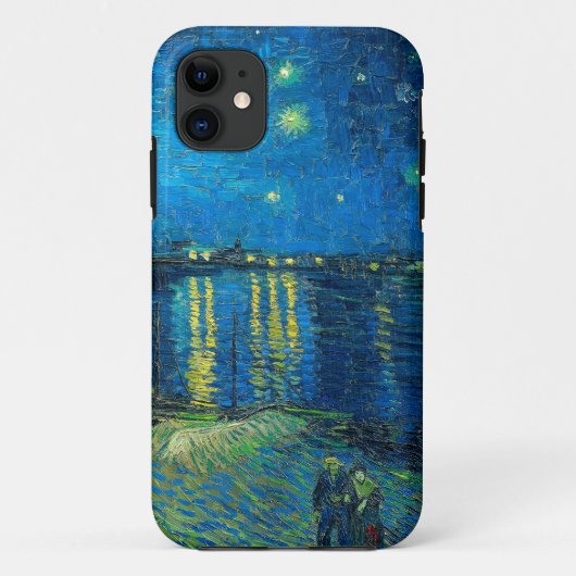Coques Case-Mate iPhone Vincent Van Gogh Nuit étoilée sur le Rhône (Dos)