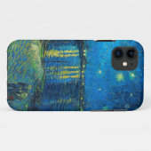 Coques Case-Mate iPhone Vincent Van Gogh Nuit étoilée sur le Rhône (Dos (Horizontal))