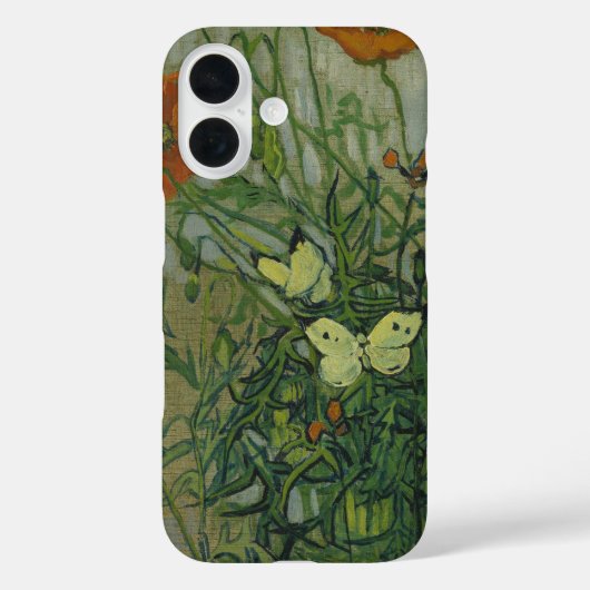 Coques Case-Mate iPhone Vincent van Gogh - Papillons et papillons (Verso)
