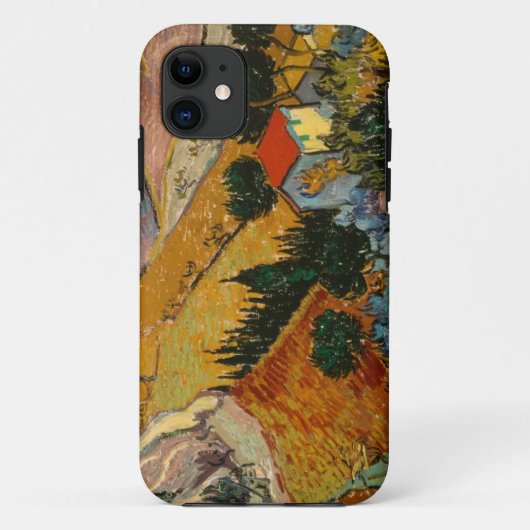 Coques Case-Mate iPhone Vincent van Gogh | Paysage avec Maison & Plowman (Dos)
