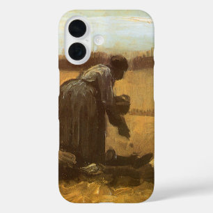 Coques iPhone 16 Vincent van Gogh - Paysans plantant des pommes de 