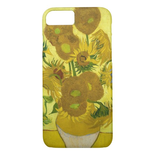 Coques Case-Mate iPhone Vincent Van Gogh Quinze Tournesols Dans Un Vase (Dos)