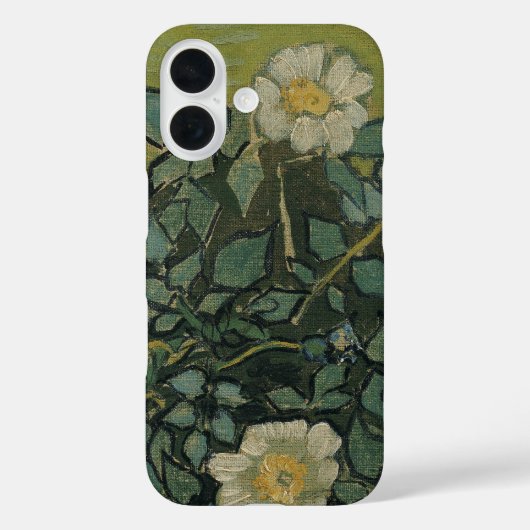Coques Case-Mate iPhone Vincent van Gogh - Roses sauvages (Verso)