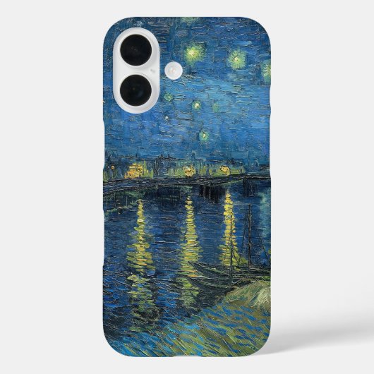 Coques Case-Mate iPhone Vincent Van Gogh Starry nuit (Verso)