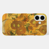 Coques Case-Mate iPhone Vincent van Gogh - Vase avec quinze tournesols (Verso (horizontal))