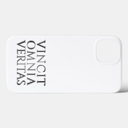 COQUES Case-Mate iPhone VINCIT OMNIA VERITAS (Verso (horizontal))