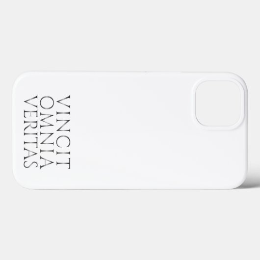 COQUES Case-Mate iPhone VINCIT OMNIA VERITAS (Verso (horizontal))