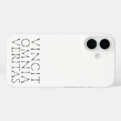 COQUES Case-Mate iPhone VINCIT OMNIA VERITAS (Verso (horizontal))