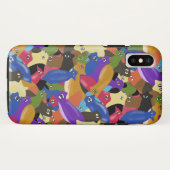 Coques Case-Mate iPhone Vins planaires de la Croix folle (Dos (Horizontal))