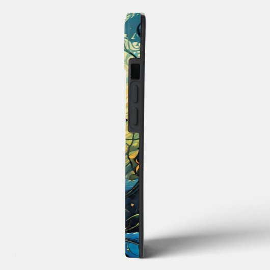 Coques Case-Mate iPhone Vins Roses bleus 1 (Verso / Gauche)