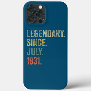 Case-Mate iPhone Case Vintage 1931 91e anniversaire légendaire depuis ju