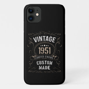 Case-Mate iPhone Case Vintage 1951 Limited Edition Personnalisé