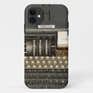 Coque iPhone 11 Vintage_2ÈME GUERRE MONDIALE_Enigma