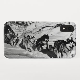 Case-Mate iPhone Case Vintage Alaska eskimo Malamute course de traîneau