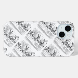 Coque Pour iPhone 15 Vintage Alice au pays des merveilles iPhone X Coqu
