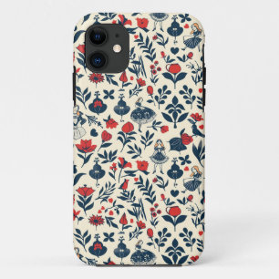 Case-Mate iPhone Case Vintage Alice au pays des merveilles Motif sans co