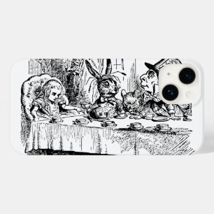 Coques Pour iPhone Vintage Alice au pays des merveilles, Thé Party