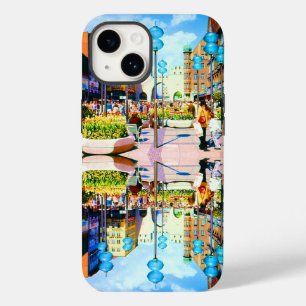 Coque Pour iPhone 14 Vintage Allemagne Porte de la ville de Munich Kari