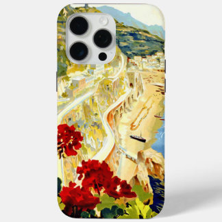 Coque iPhone 15 Pro Max Vintage Amalfi Italie Europe Travel