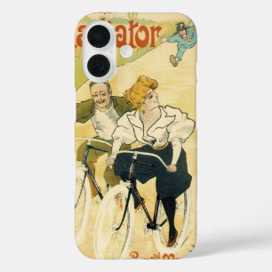 Coques iPhone 16 Vintage Art Nouveau, Bicyclettes Gladiator Cycles