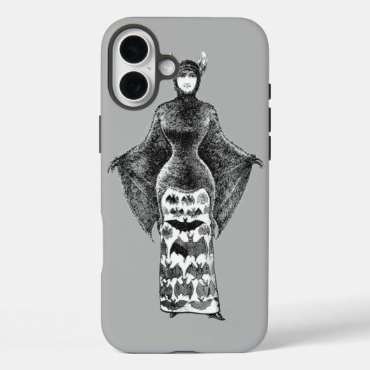 Coques Case-Mate iPhone Vintage Bat Lady (Verso)