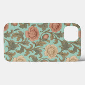 Coques Case-Mate iPhone Vintage Botanical Rose (Verso (horizontal))
