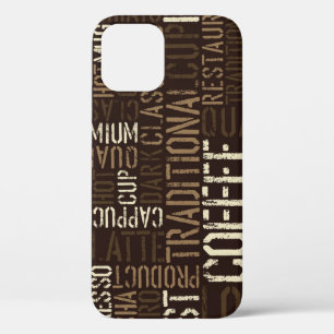 Case-Mate iPhone Case Vintage café expérience Motif sans couture