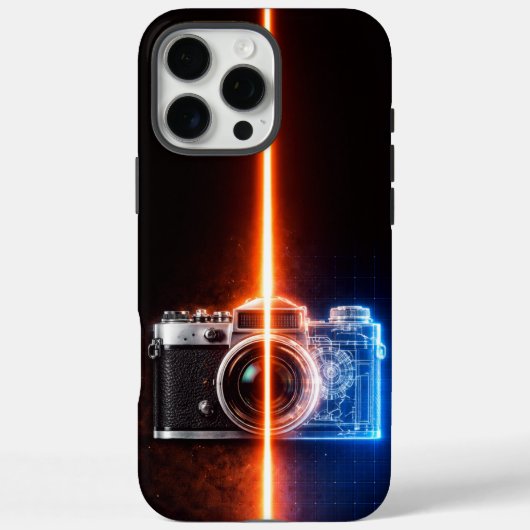 Coques Case-Mate iPhone Vintage Camera Blueprint (Verso)