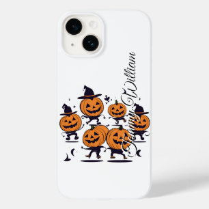 Coque Pour iPhone 14 Vintage Citrouille Halloween