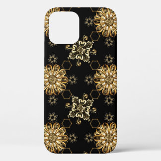Case-Mate iPhone Case Vintage Classique : Oriental Doré Sans Seamless.