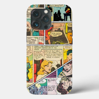 Case-Mate iPhone Case Vintage Comic Layout Boxing Journaliste Romance