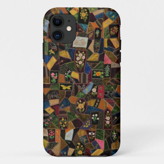 Coques Case-Mate iPhone Vintage Crazy Quilt (Dos)