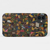 Coques Case-Mate iPhone Vintage Crazy Quilt (Dos (Horizontal))