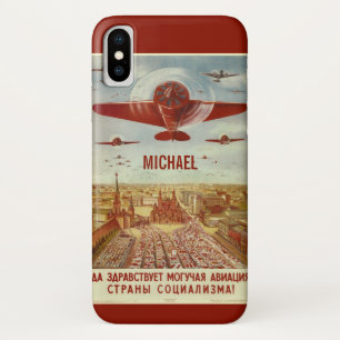 Etui iPhone Case-Mate Vintage de l'aviation russe