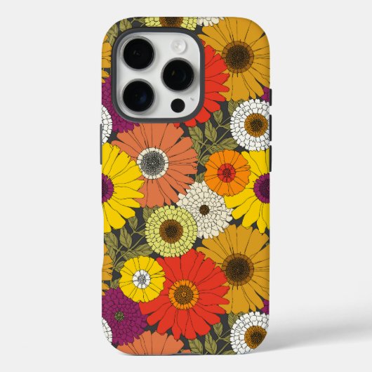 Coques Case-Mate iPhone vintage floral (Verso)
